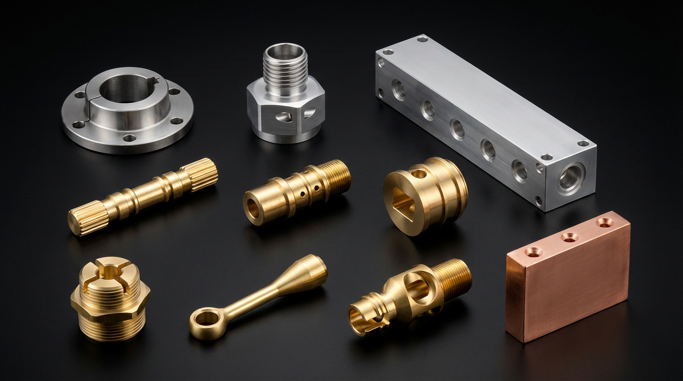 Precision Machined Brass and Metal Components